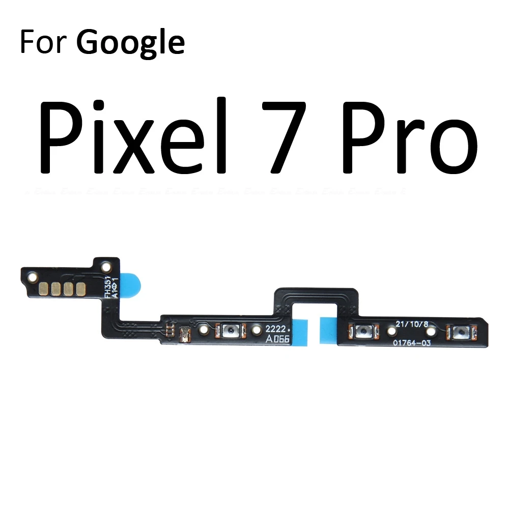 For Google Pixel 6 7 8 9 Pro XL 7a 6a 8a Power Switch On Off Key Volume Button Flex Cable Repair Parts