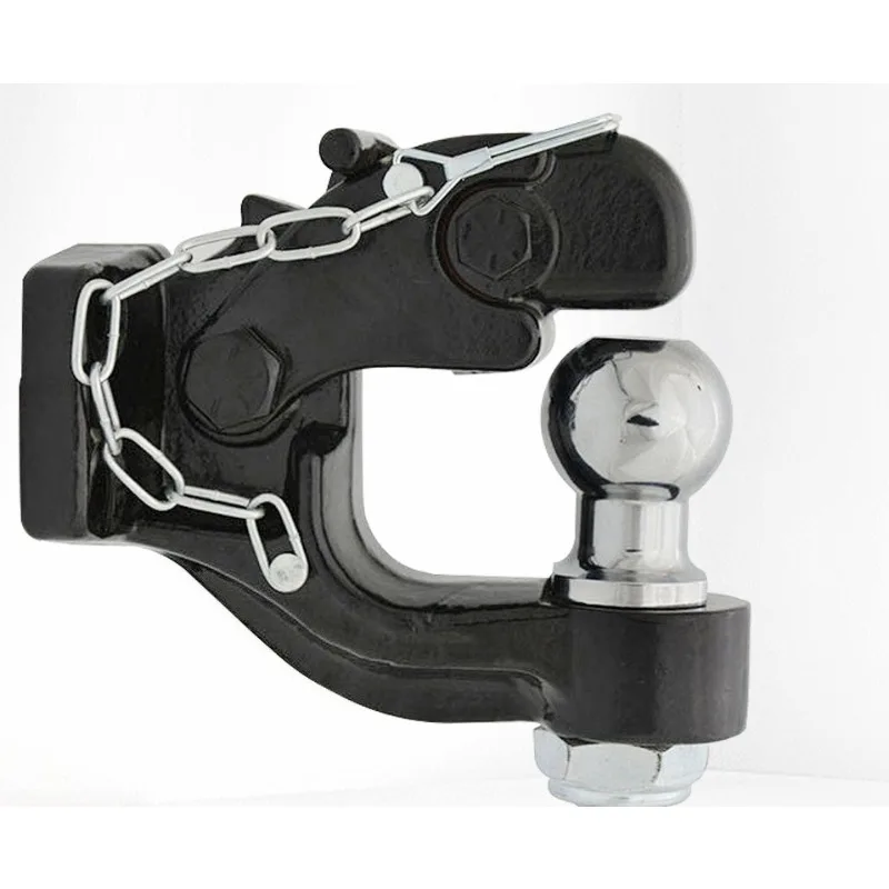 Off-road car trailer arm tiger head hook universal modified RV traction accessories with ball head 15T