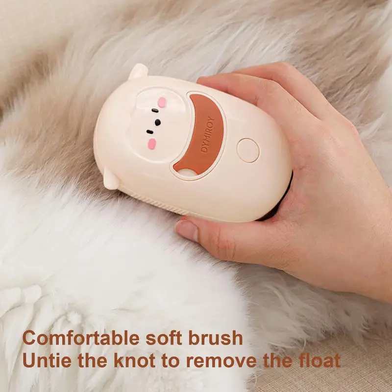 Cat Spray Brush For Massage Cat Brushes In Cute Sheep Design Hair Removal Comb Ergonomic Grip Convenient Spray Function Easy