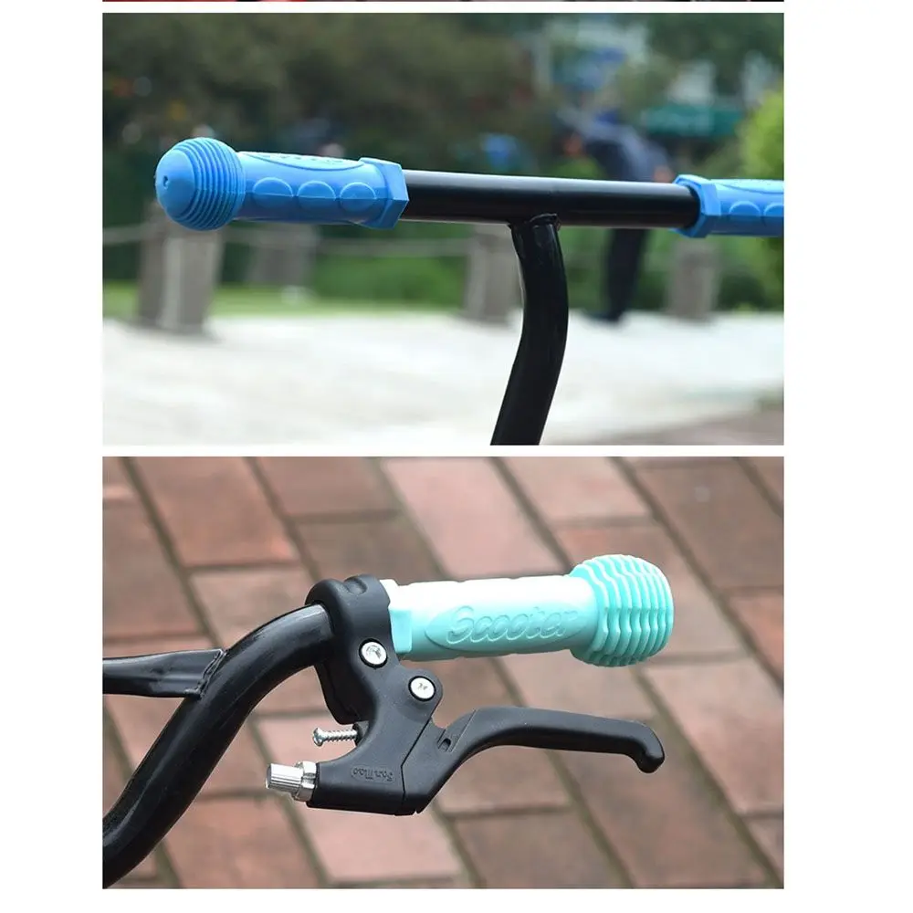 2.2cm Caliber Colorful Blue Red Anti-skid Children Bike Parts Handle Handlebar Grips Skateboard Scooter Accessories Rubber Grip