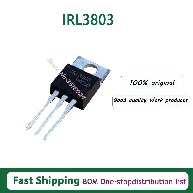 10PCS/lot  IRL3803  TO-220  30V 140A  100% NEW