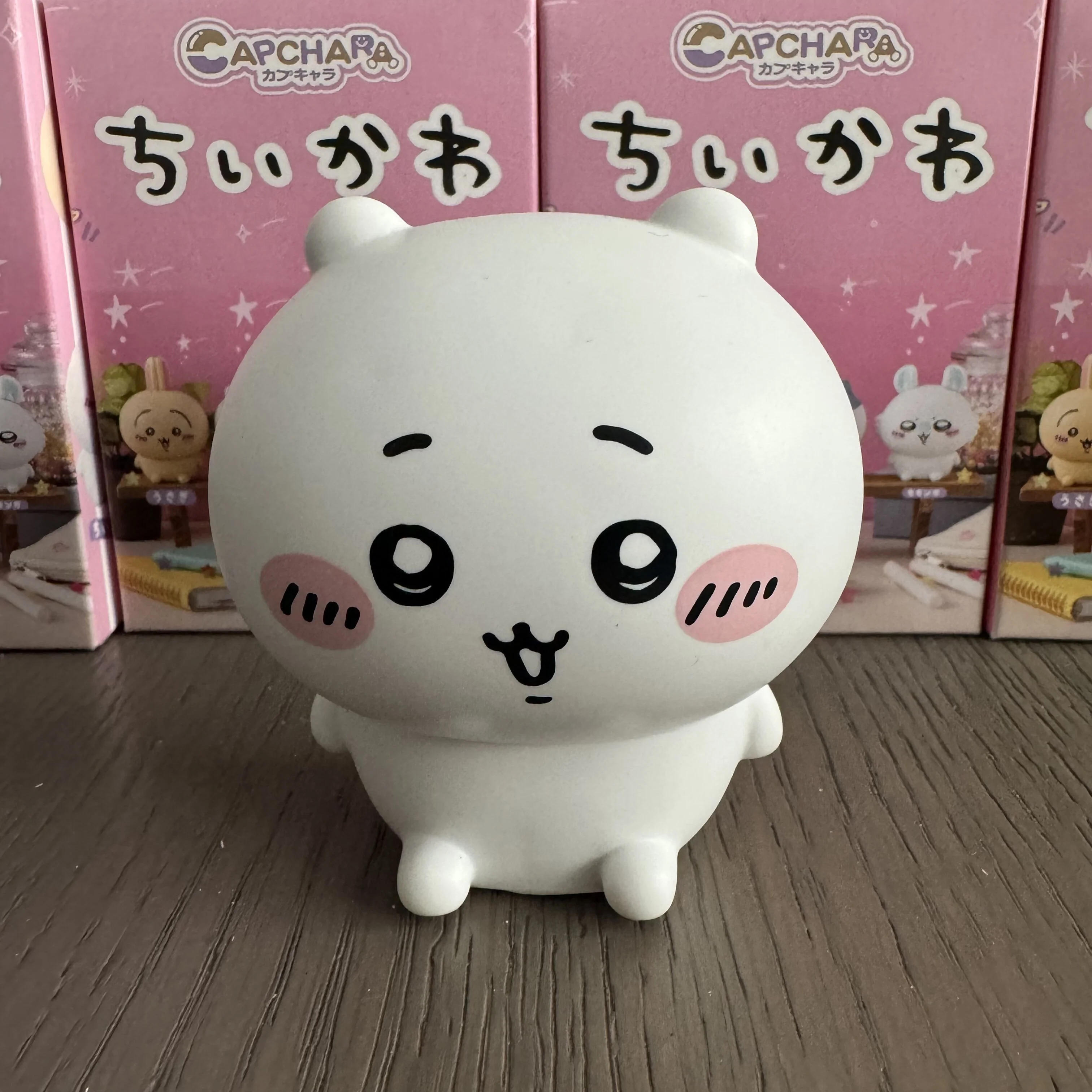 Chikawas Leuke Cartoon Figuren Kawaii Capchara Model Mini Speelgoed Desktop Decor Collectible Ornamenten Cadeau voor Kinderen Meisjes Vrienden