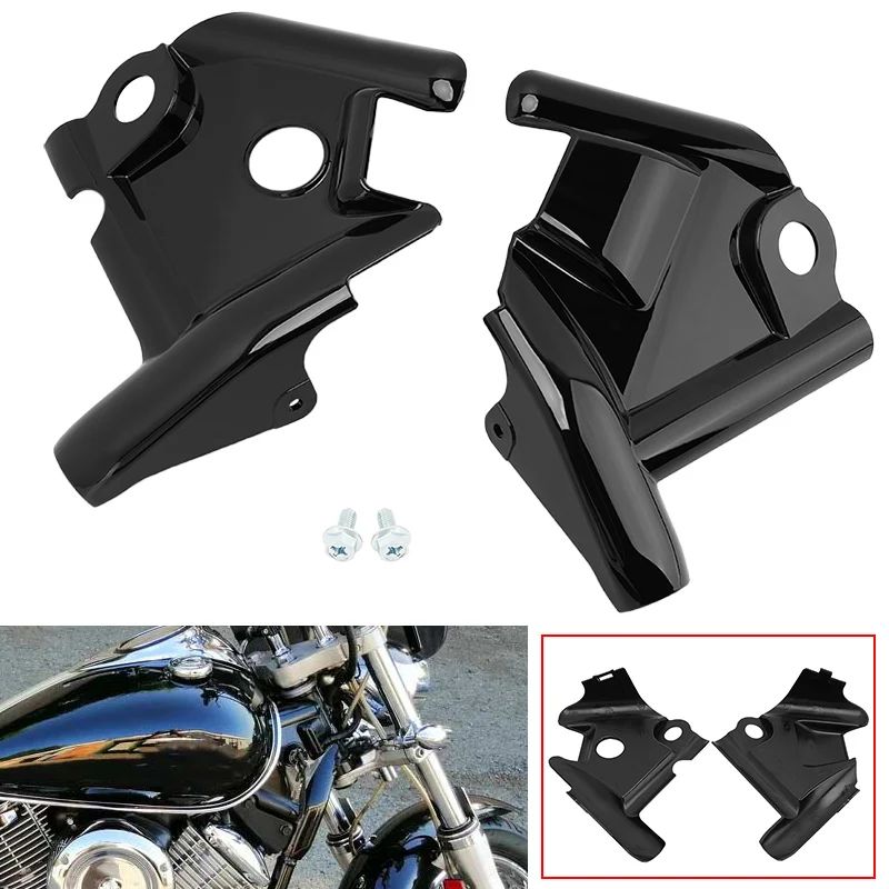 

Motorcycle ABS Front Cowl Neck Protection Cover Frame Cover Side Faring Guard For Yamaha Vstar Xvs1100 1100 1999-2011 Moto Parts