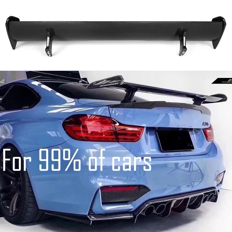 For Benz Audi Toyota Hyundai Kia BMW 1 2 3 4 5 6 7 8 Series F22 G20 G80  carbon Rear Luggage Lid Spoiler Wings for 90% of Cars