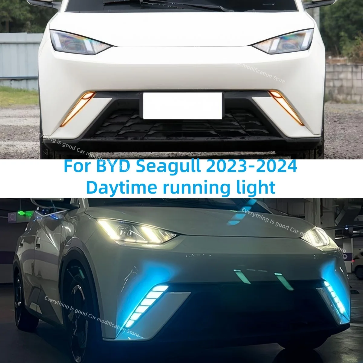 

Для BYD Seagull 2023-2024: Модифицированные дневные ходовые огни, автозапчасти, динамические указатели поворота, противотуманные фары, декоративные лампы.