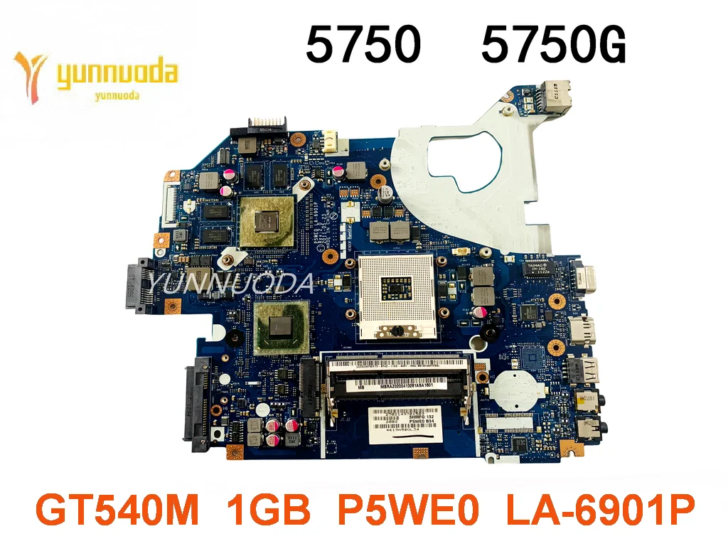 LA-6901P for ACER NV57 5750 5755 5750G 5750G laptop motherboard GT520M 1GB GT540M 1G tested good