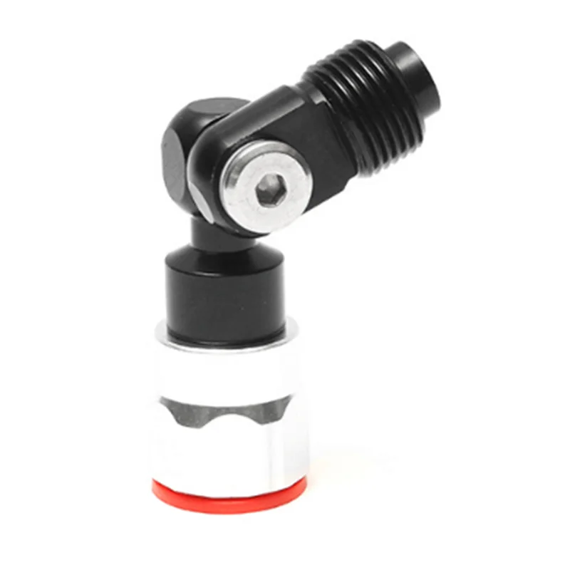 

Multi-Angle Rotation Swivel Joint Adapter for Airless Paint Spray Multi-Angle Alloy Universal Swivel Joint