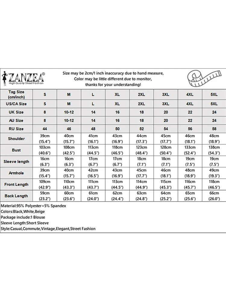 ZANZEA بلوزات مخططة غير رسمية بربطة أمامية لصيف 2025 بلوزات أنيقة على الموضة بلوزات نسائية أنيقة برقبة على شكل حرف v وأكمام قصيرة