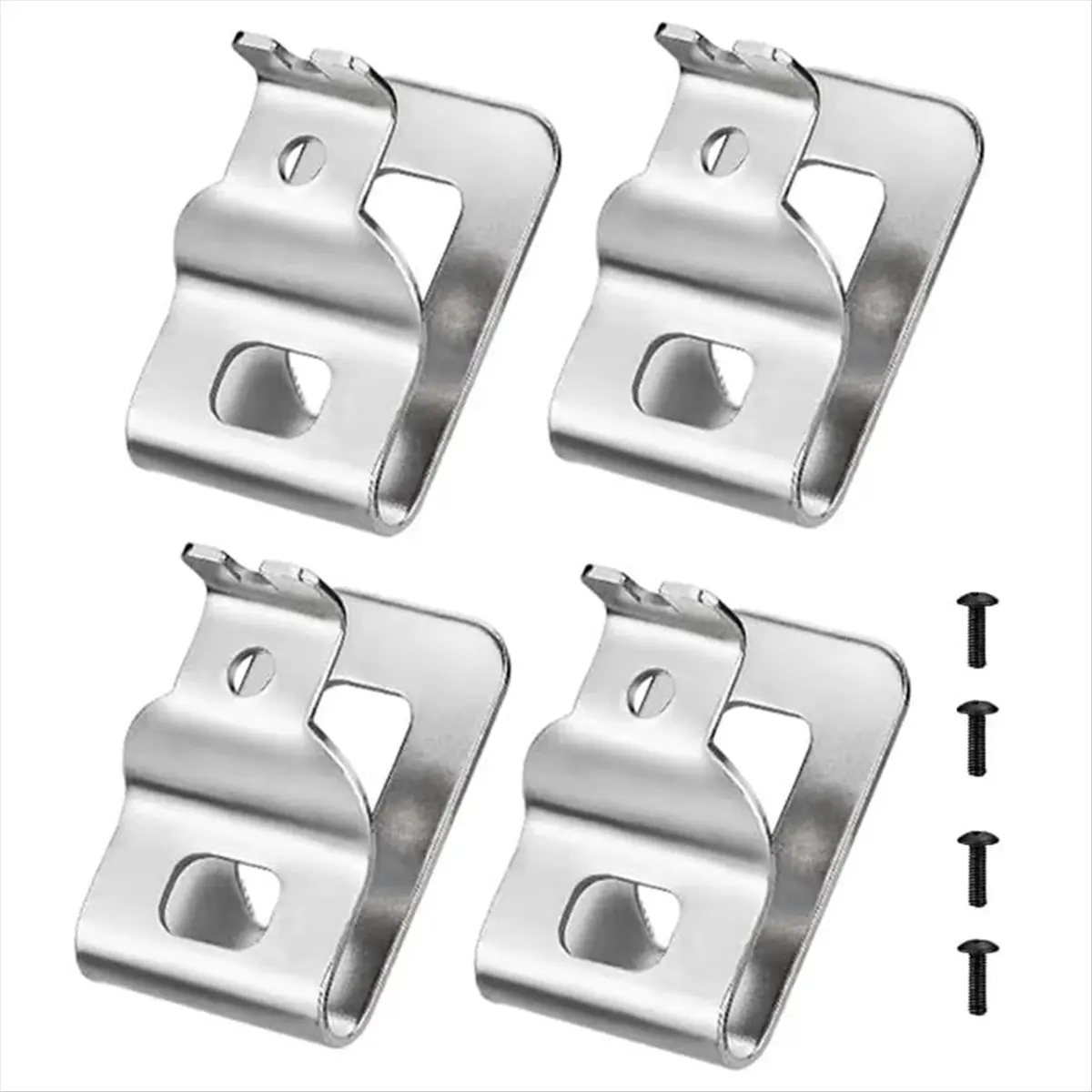 AA83 Belt Clips, 4Pcs Drill Tool Clips Hook Kit with Screws for N268241 for 20V Power Tools DCD980 DCD985 DCD980L2 DCD985L2