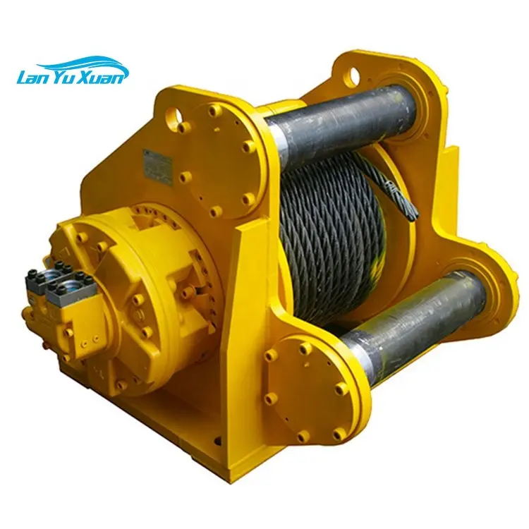 Variable Speed Winch 8 Ton Cable Pulling Winch with Wire Rope