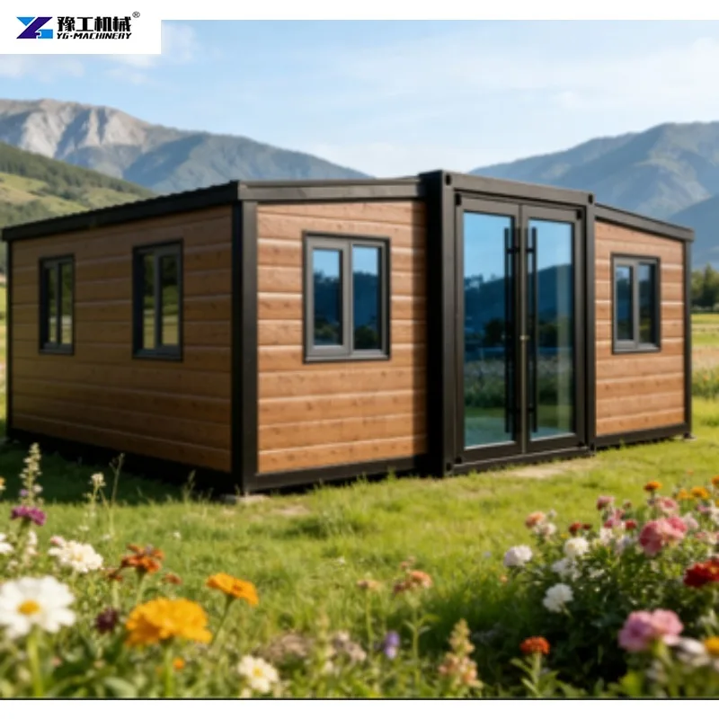 20ft Steel Frame Portable Container House with Good Sound Insulation and Foldable Shipping