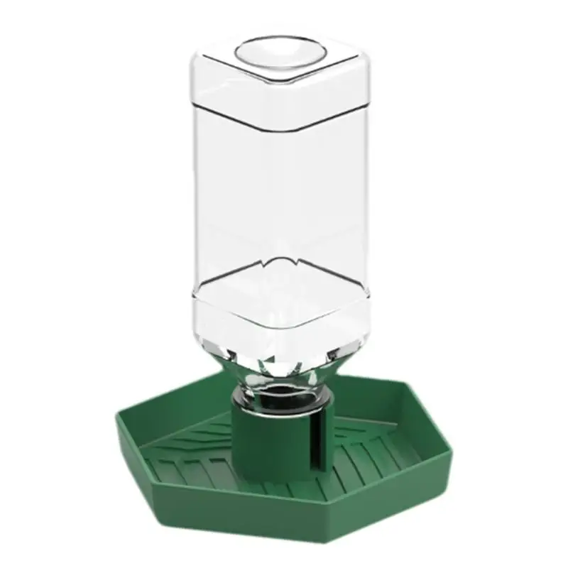 Automatic Reptile Feeder Reptile Automatic Water Dispenser Waterer Detachable Frog Feeding Water Bowl For Turtle Bearded Dragons