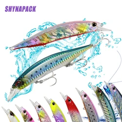 13.5cm/17g 미노우 낚시는 인공 3d 눈을 유혹합니다. 싱킹 Swimbait 크랭크베이트 하드 미끼 잉어 바다 낚시 태클