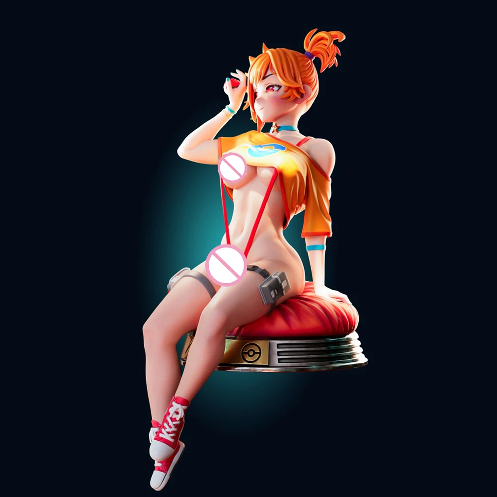 

1:24 Officer Rhu Misty NSFW 3d Print Resin Toy Kit Gk Unpainted Figurine WaiFu Diy Unassembled Statue Figures Model Toys