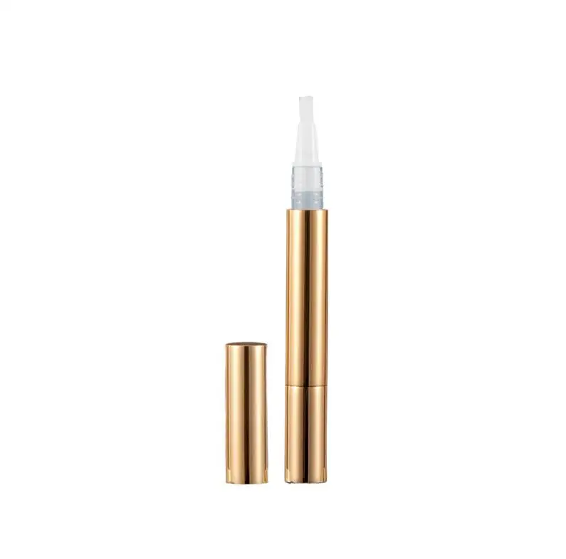 100 pz 5 ml oro cuticola penna olio twist vuoto cura delle unghie lucidalabbra contenitori tubo oro cuticola penna olio con pennello ni46