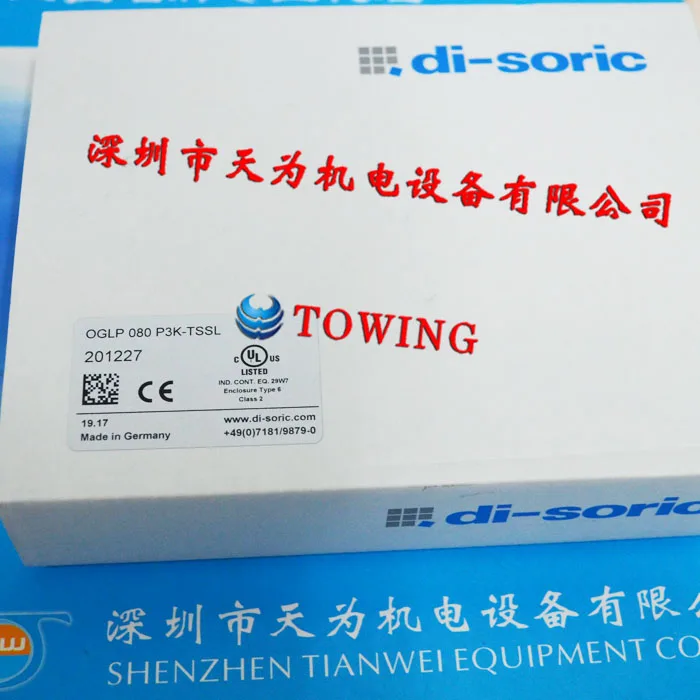 [Genuine - One Year Of Quality Assurance] Di-soric Germany OGLP 080 P3K-TSSL Sensor