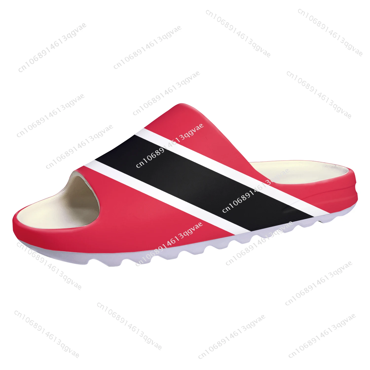 

Trinidad and Tobago Flag Soft Sole Sllipers Home Clogs Step on Water Shoes Mens Womens Teenager Beach Customize on Shit Sandals