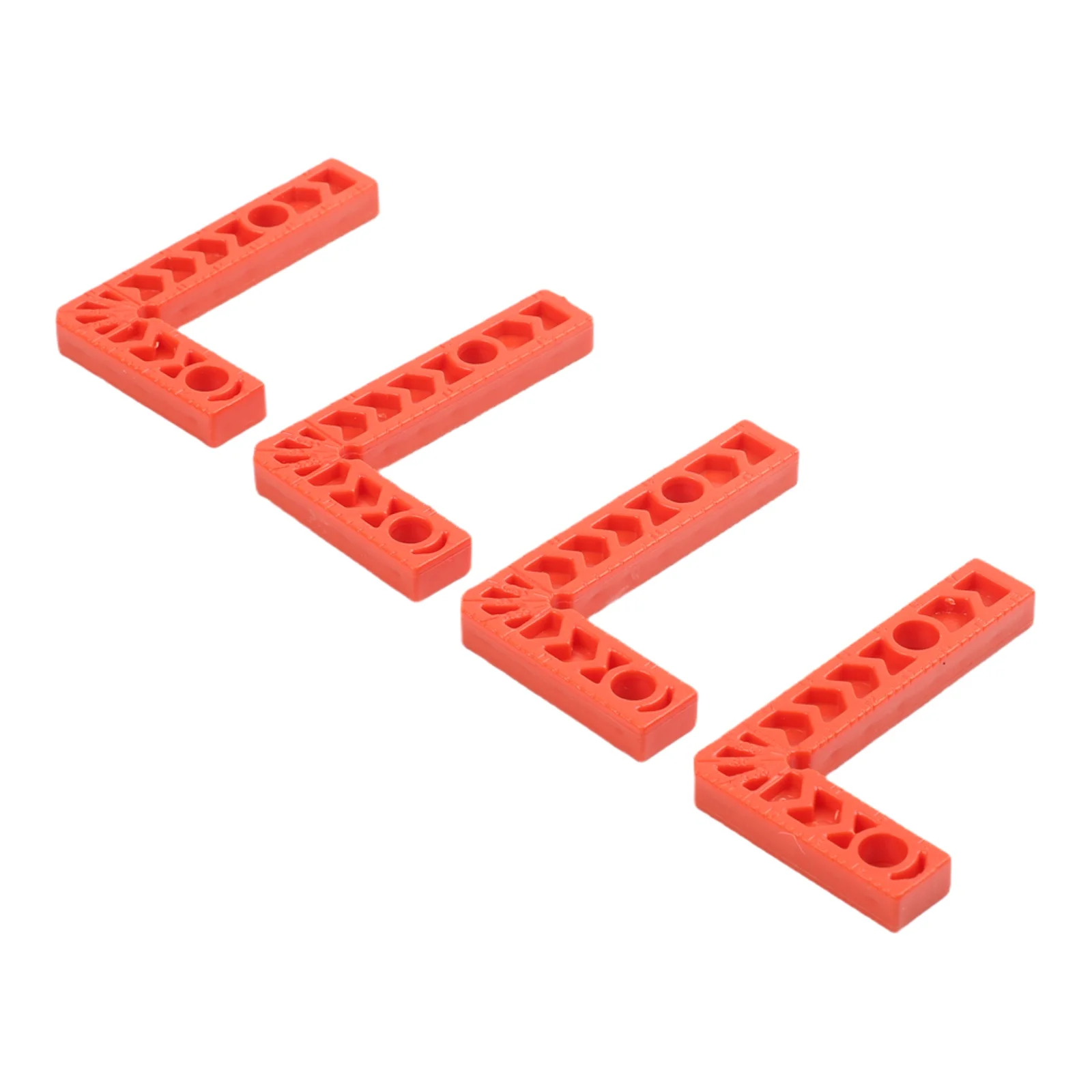 Woodworking Clamping Aid 4PC 90 Degree Positioning Squares for Reliable Right Angle Setup in Drawer Cabinet and Frame Assembly