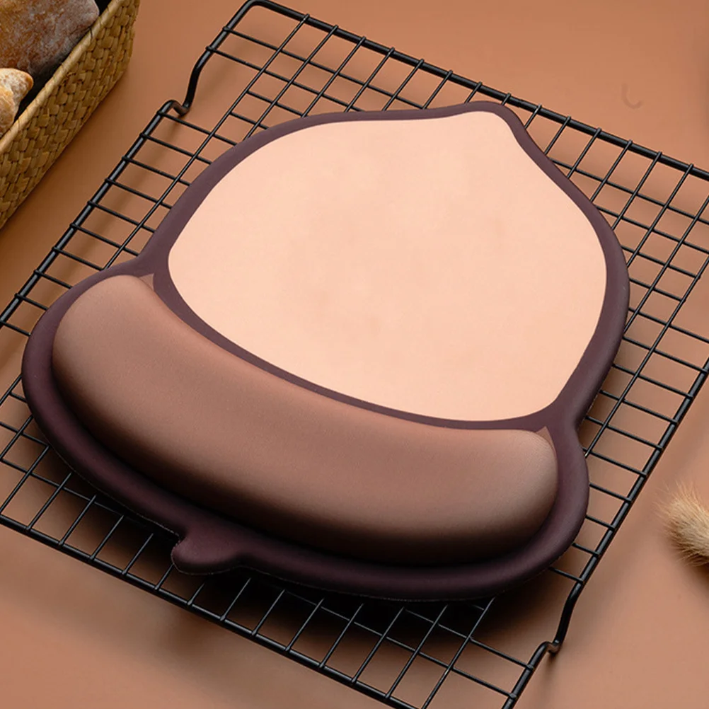 

Mouse Wrist Rest Cushion Perfect Size Office Gaming Keyboard Wrist Support Pad Comfortable Silicone Non-Slip Computer Mouse Mat