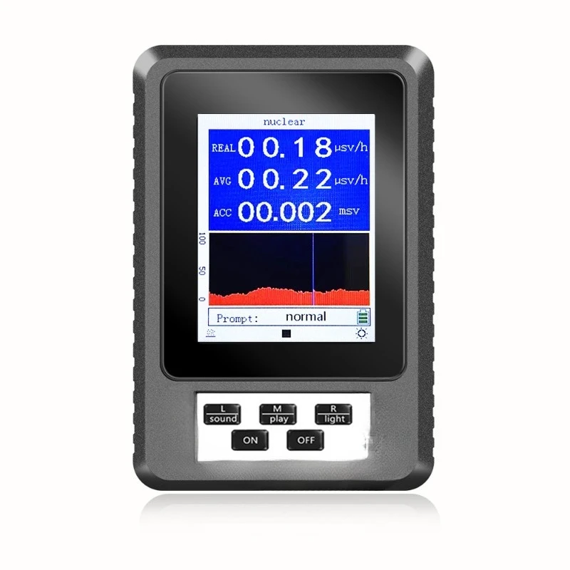 

Geiger counter, Geiger nuclear radiation detector, ionizing radiation tester
