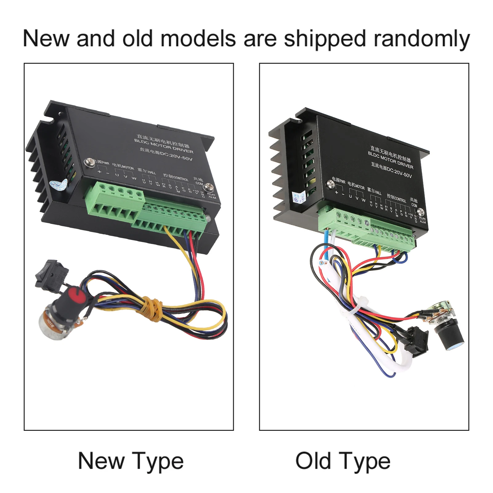 WS55-220 DC 48V 500W CNC Brushless Spindle BLDC Motor Driver Controller Motor Driver Controller