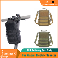 Electric Scooter Bag Cycling Bicycle Head Tube Handlebar Shoulder Bag Front Tube Multi-Pockets Bag for Xiaom M365/Ninebot G30
