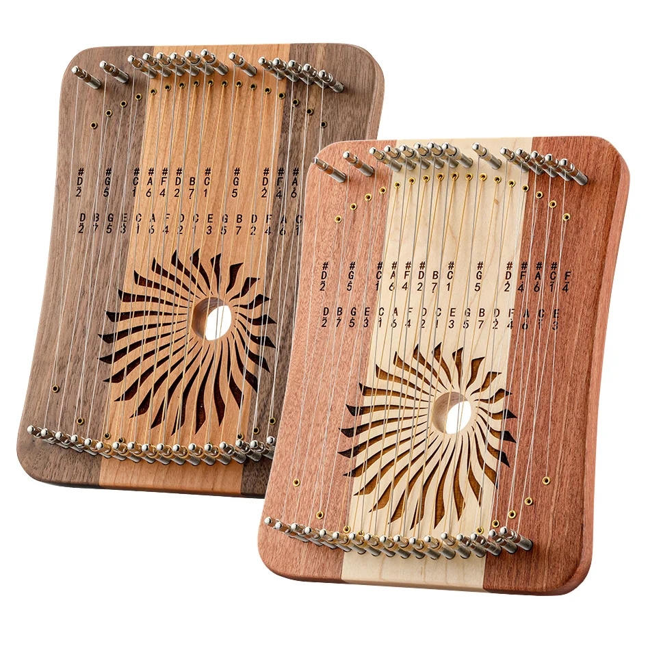 Fingerstyl Kalimba 31 Key Black Walnut Curly Figure Keyboard Thumb Piano Chamfer Calimba Musical Instruments Keyboard