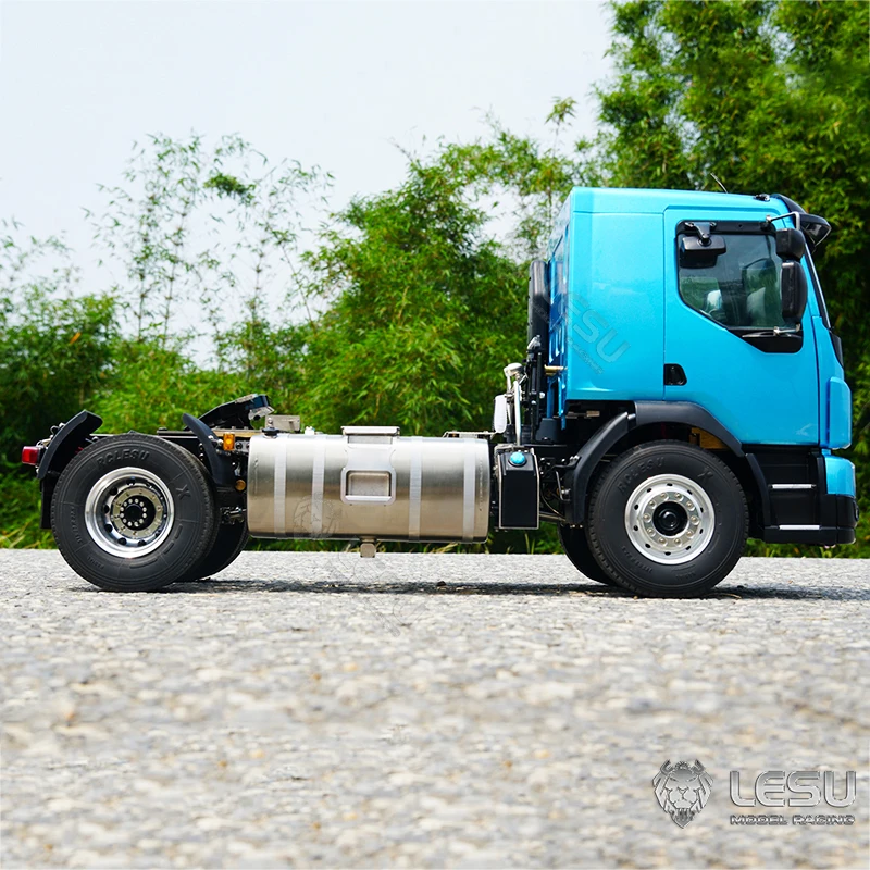 1/14 Lesu Z0029 4*2 4*4 camión Tractor Rc 2 velocidades transmisión coche Control remoto camión de construcción Toucan juguetes vehículo