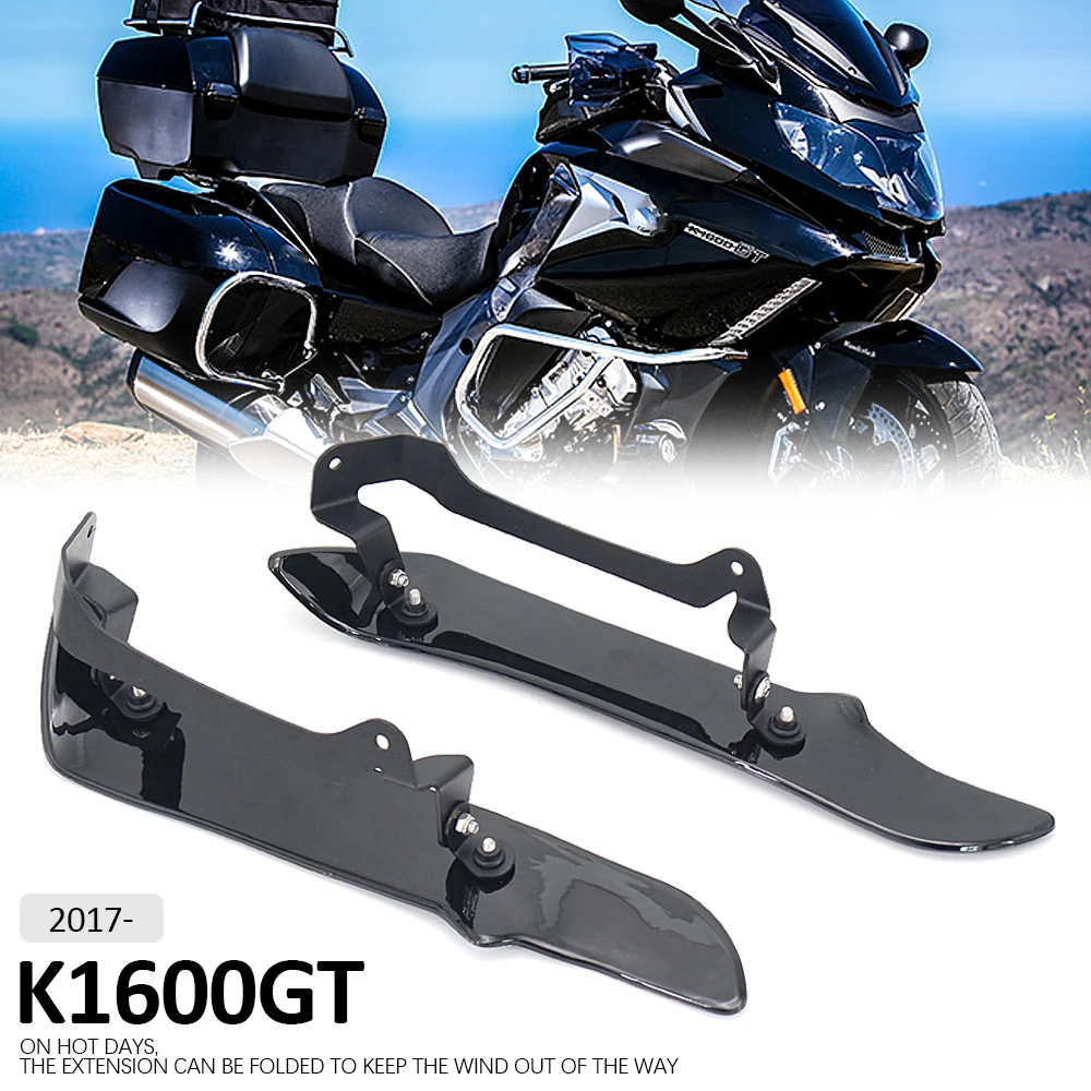 

For BMW K1600GT K 1600 GT Accessories Motorcycle Leg Protection Leg Wind Deflectors Fairing Extenions Foot Guard Fender 2017 -