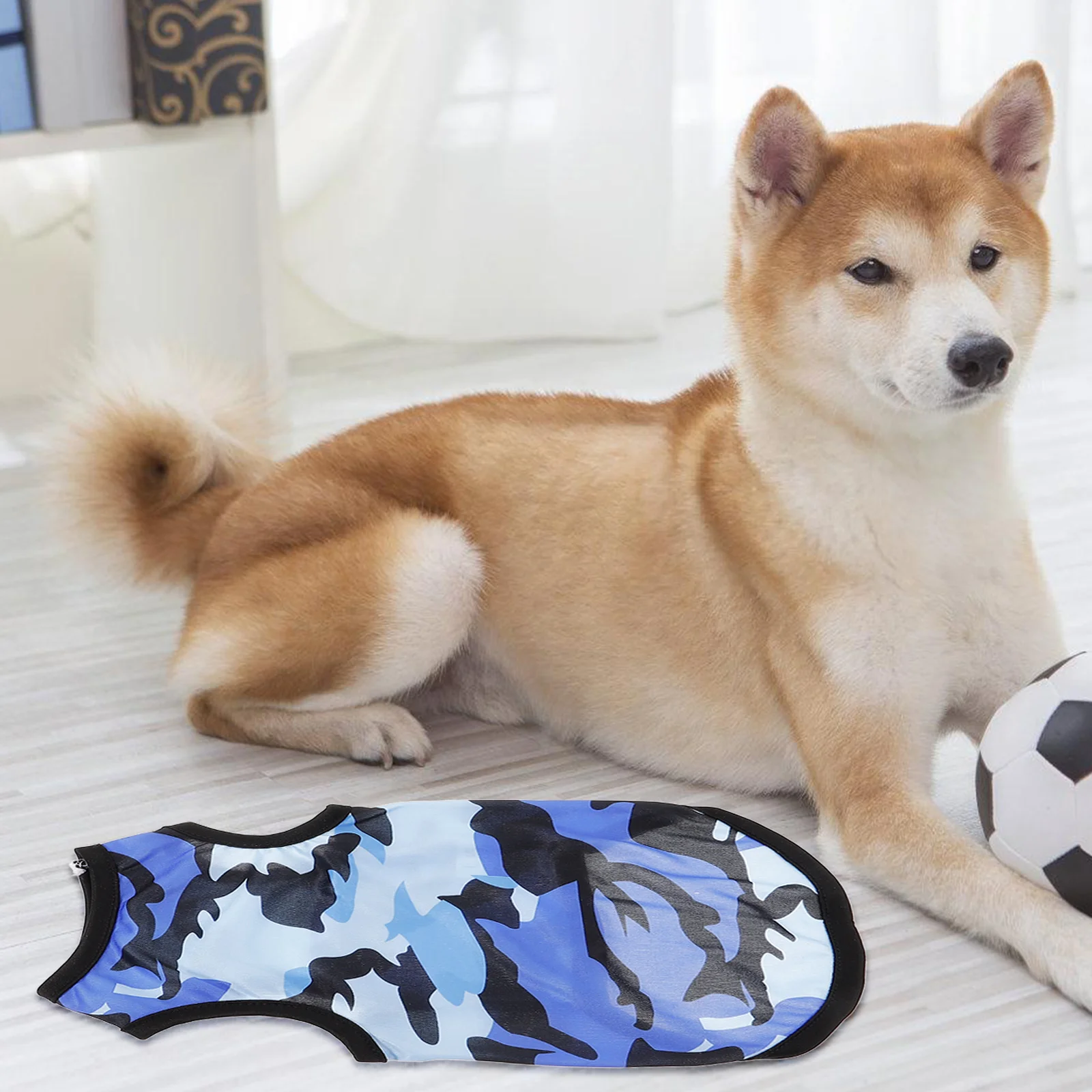 

3 Pcs Dog Clothes Pet Vest Camouflage Shirts Outfits Clothing Jacket Cute Dogs Boy