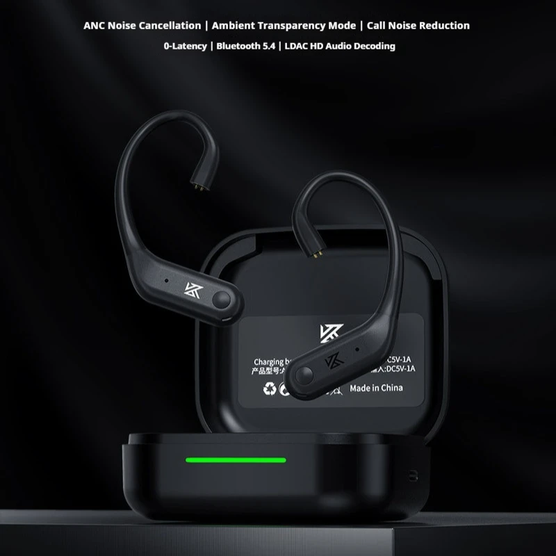 cuffie-auricolari-wireless-hot-kz-an01-con-gancio-per-l'orecchio-bluetooth-54-cancellazione-attiva-del-rumore-ldac-hifi-bassa-latenza-audio-per-gaming-per-audiofili
