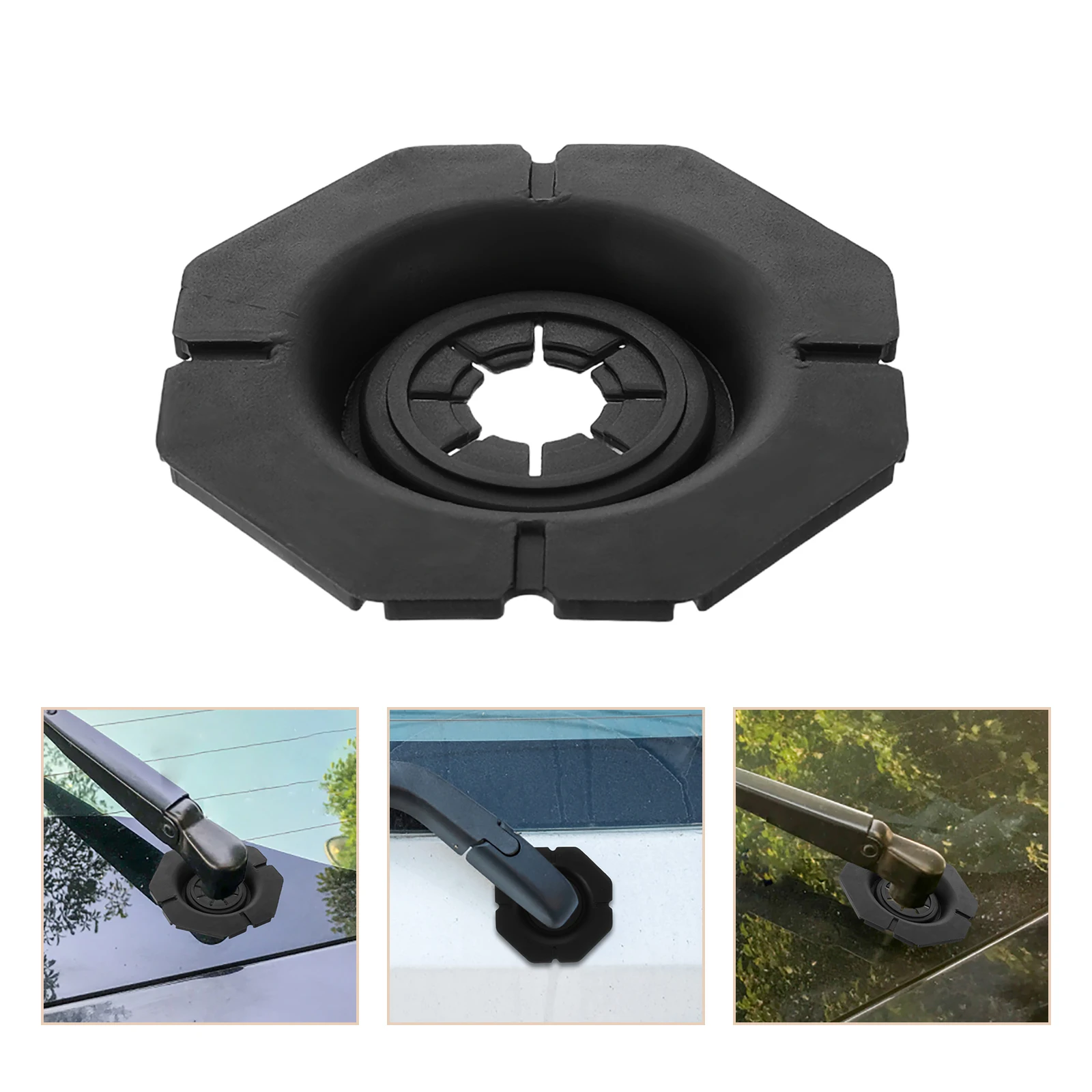 

4pcs Silicone Wiper Protection Caps Universal Windshield Hole Leaves Branches Antifreeze Car Accessories Easy