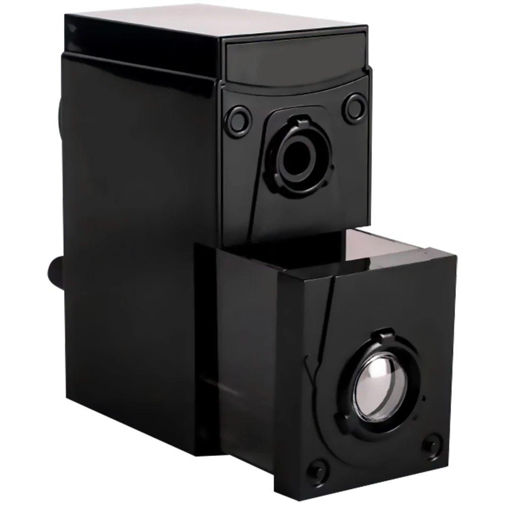 

Black Drawing Pencil Sharpener Professional Manual Artist Sketching Tool Quick Sharpener Large Capacity Waste Box for Students