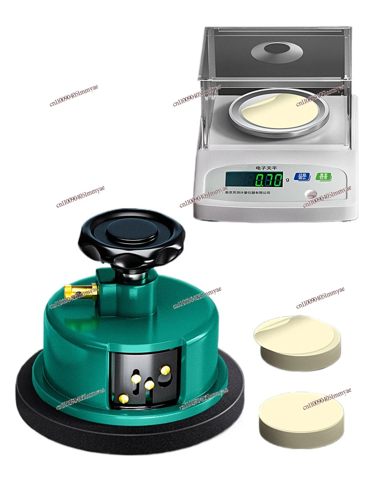 

Gram Weight Sampler Fabric Gram Weight Machine Electronic Weighing Fabric Paper Gram Weight Weighing Cardboard Disc Grader