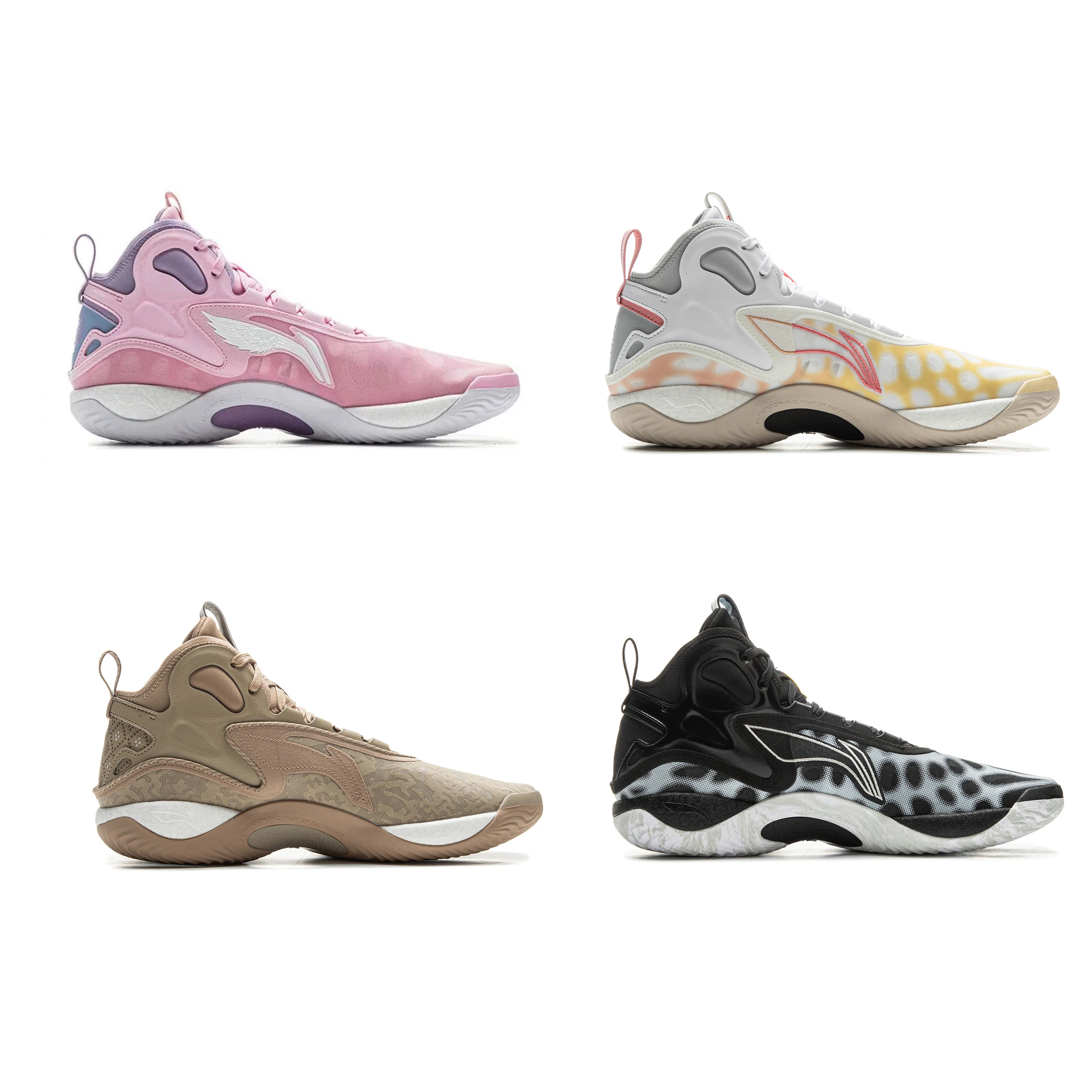 Li-Ning Herren YUSHUAI XIX Professionelle Basketballschuhe SYNCHRO-ADJUST SYSTEM Futter Anti-Rutsch-Wettkampf-Sneaker ABAV005