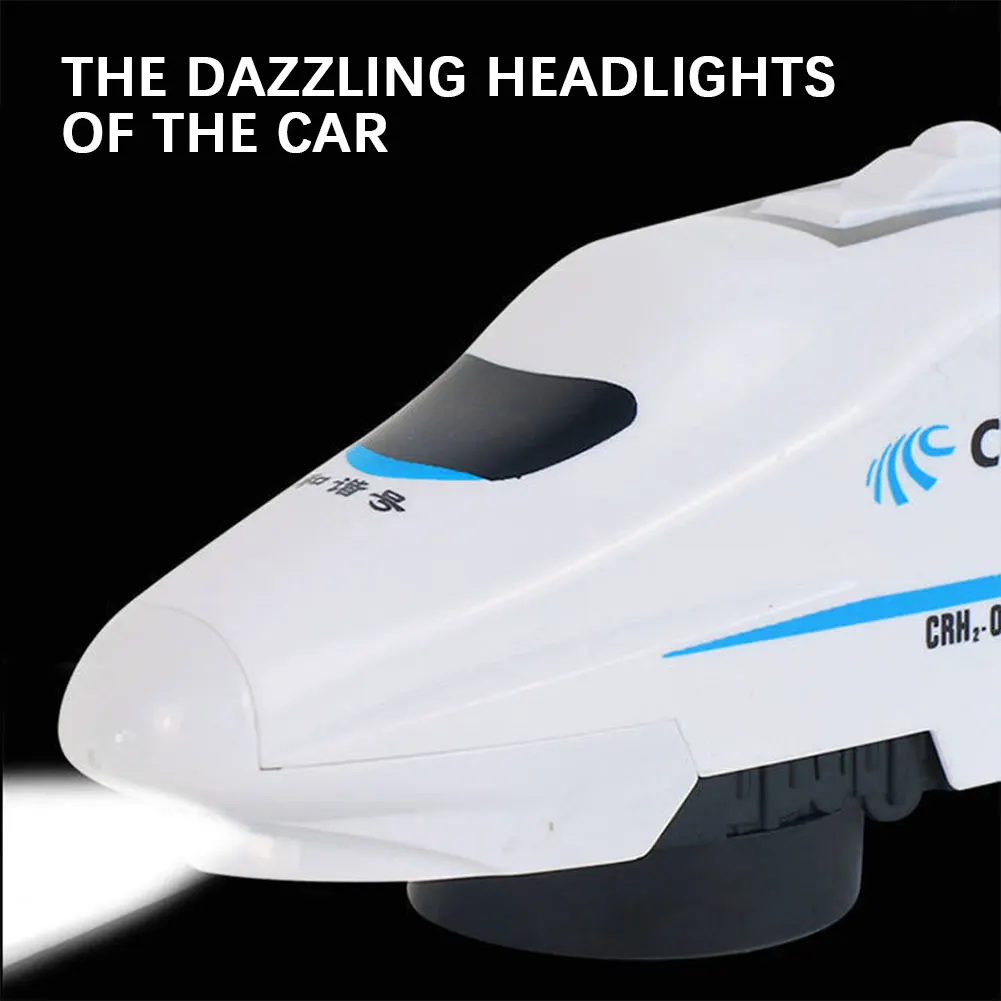 سلسلة ذكية لقطارات ألعاب أطفال أصوات خفيفة واقعية للعب الغامر مادة ABS قوية آمنة للأطفال هدية عيد الميلاد وعيد الميلاد