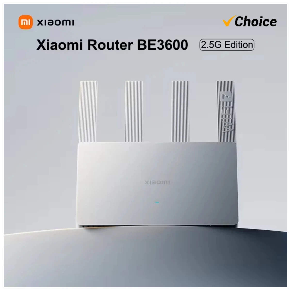 Xiaomi Router BE3600 New WiFi7 2.5G Ethernet Port 3600 Mbps Ultra Fast NetworkSpeed Work with Mi Home APP