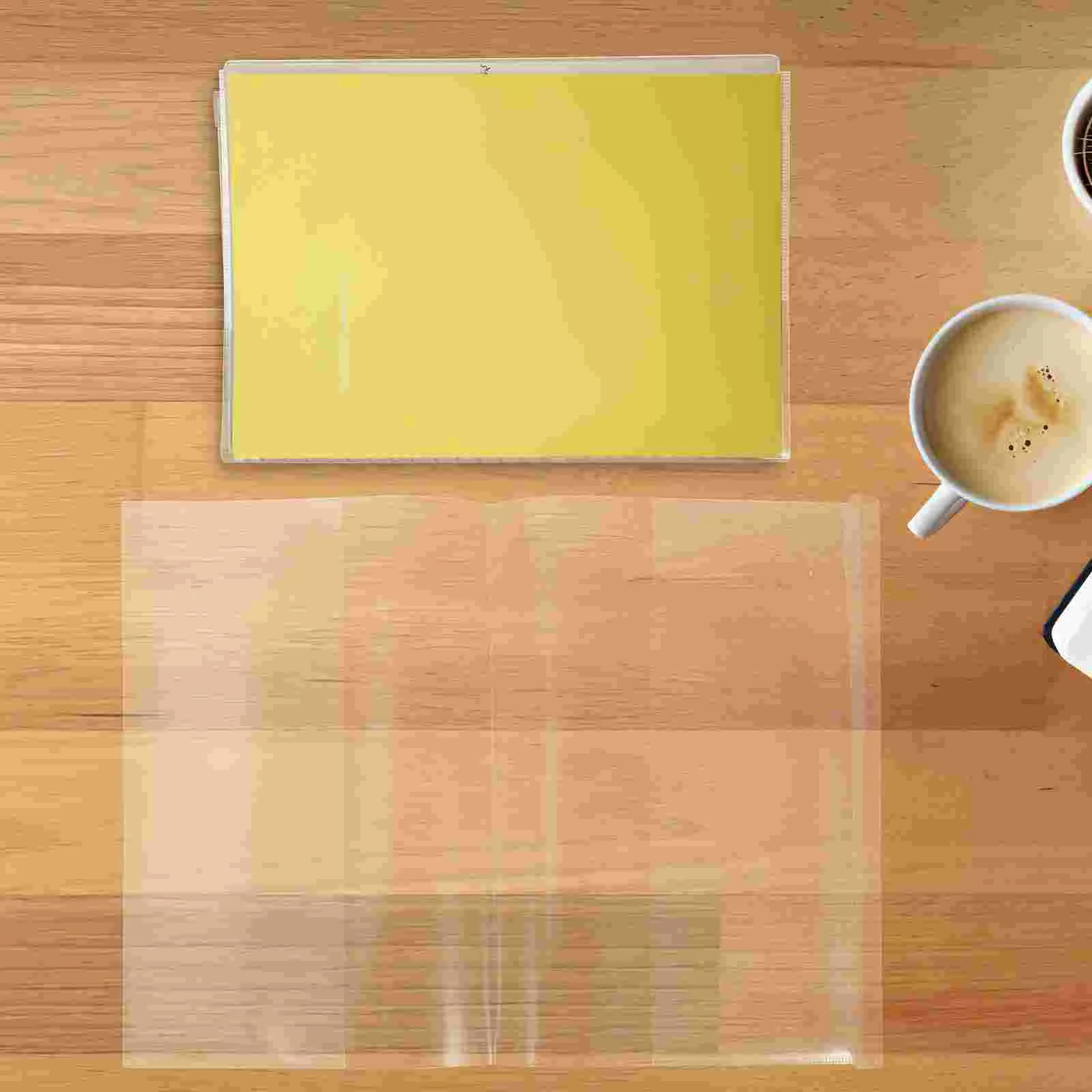 Capa dura para alunos Textbook Clear, A5 Account Book Protection, 10 pcs