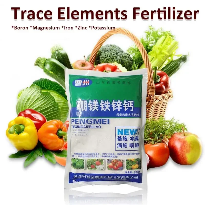 100g Water Soluble Trace Elements Boron Magnesium Iron Zinc Potassium Fertilizer For Grape Watermelon Fruit Etc