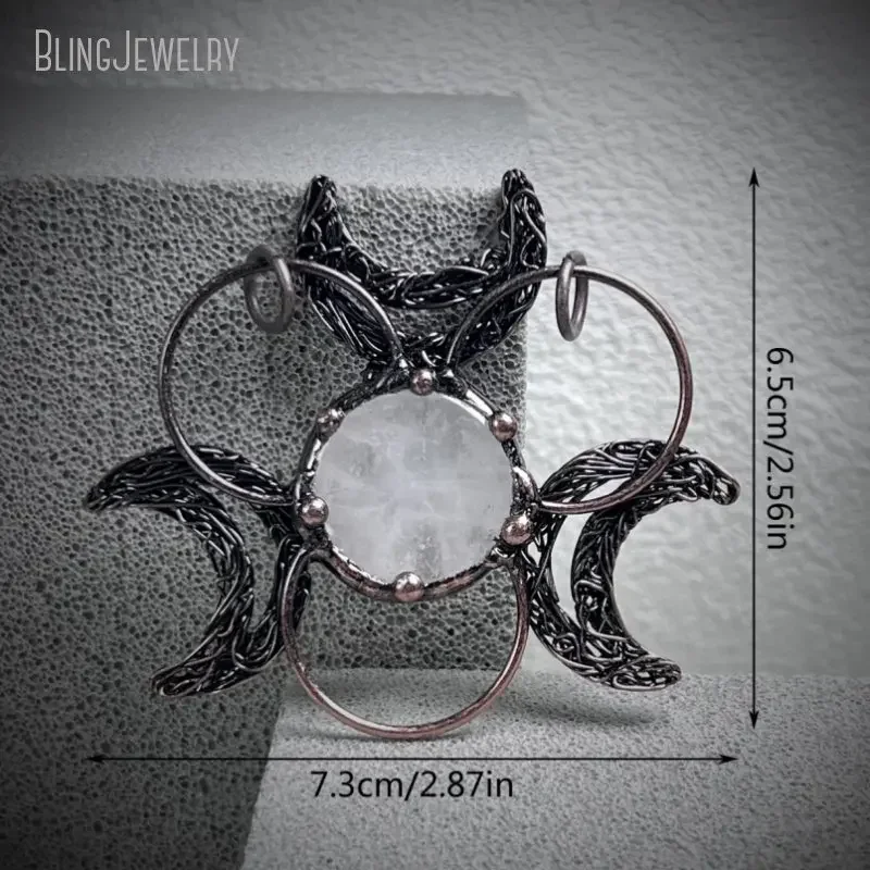 10 pz Gotico Goth Doppio Corno Pericolo Batteriologico Collana Ciondolo Zombie Apocalypse Fanat Biohazard Segno Fascino