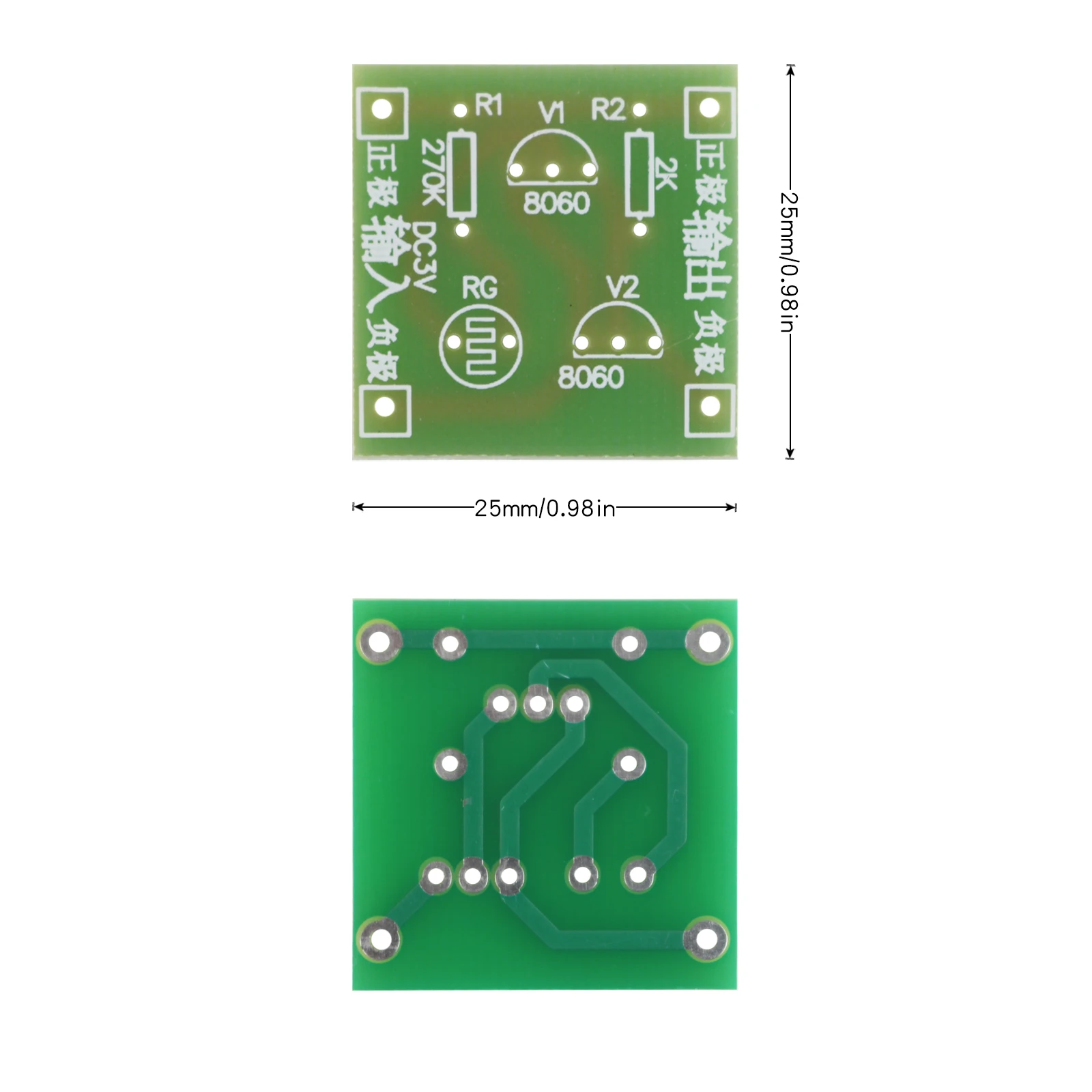 Módulo de interruptor inteligente de detección de Control de luz, Kit electrónico de lámpara de luz nocturna LED, Kit de bricolaje, Suite