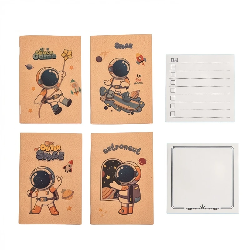 

Newest Portable Mini Notebook Handy Sticky Note Multi-functional Pencil Case Pencil Bag School Things For Student Children DIY