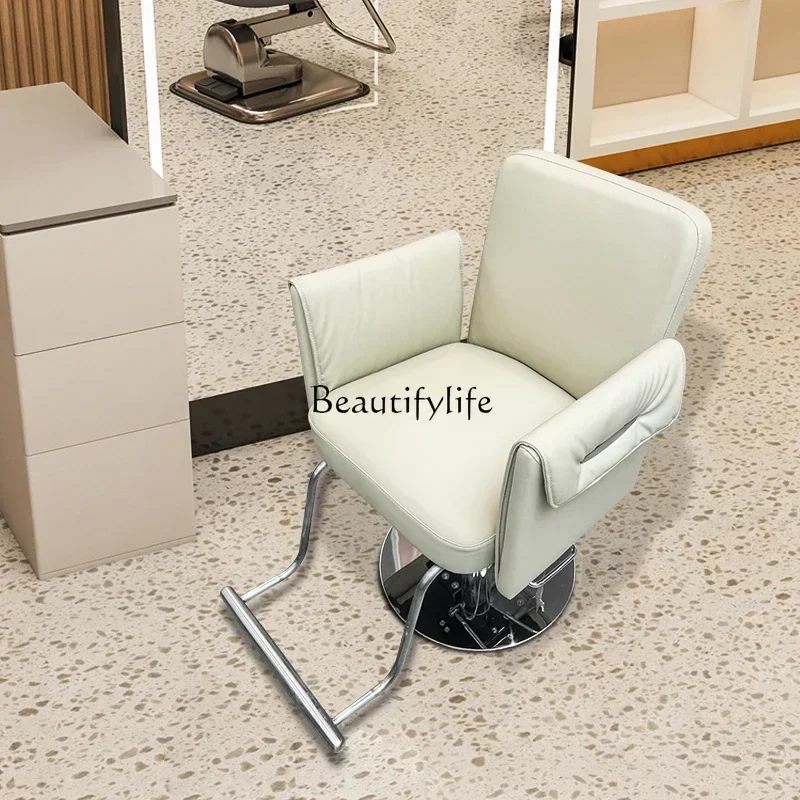 

Simple Modern Hair Cutting Chair for Hair Salon High-Grade Hot Dyeing Stool