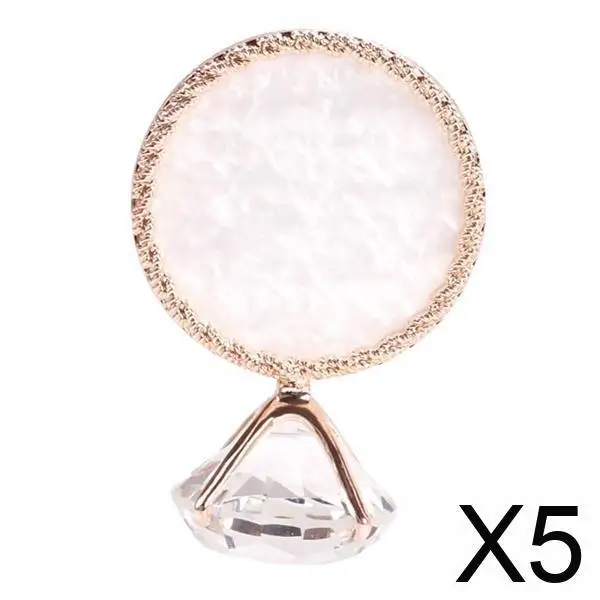 

Diamond Base Nail Art Palette Acrylic Mixing Tray Nail Accessories for Nail Salon and Home Manicure