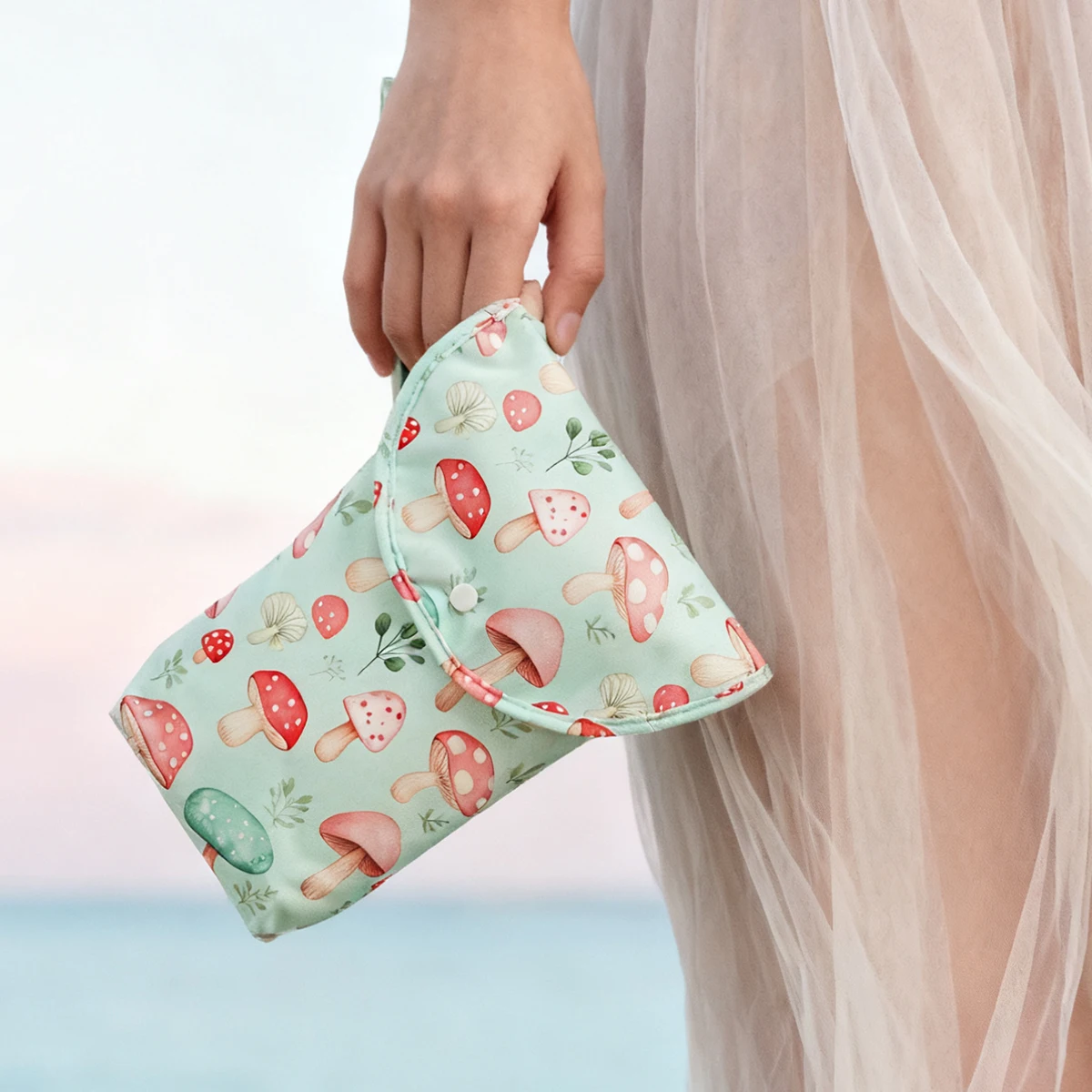 

New 2pcs Set Baby Diaper Bag Waterproof Wet Dry Pack Blanket Storage Pouch Nappy Insert Tote Purse Travel Stroller Carry Bag