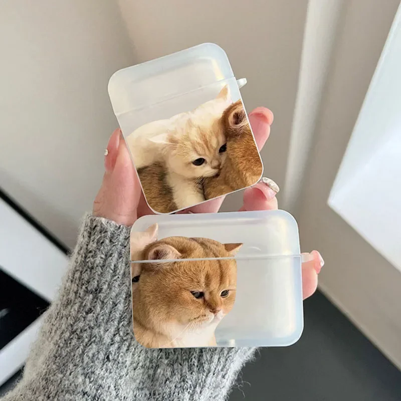 

Cute Cat Dog Earphone Case for Airpods 4th 3rd 2 Pro Shockproof Soft Cover for Airpod 2 3 1 Protective Accessorie Shell Fundas