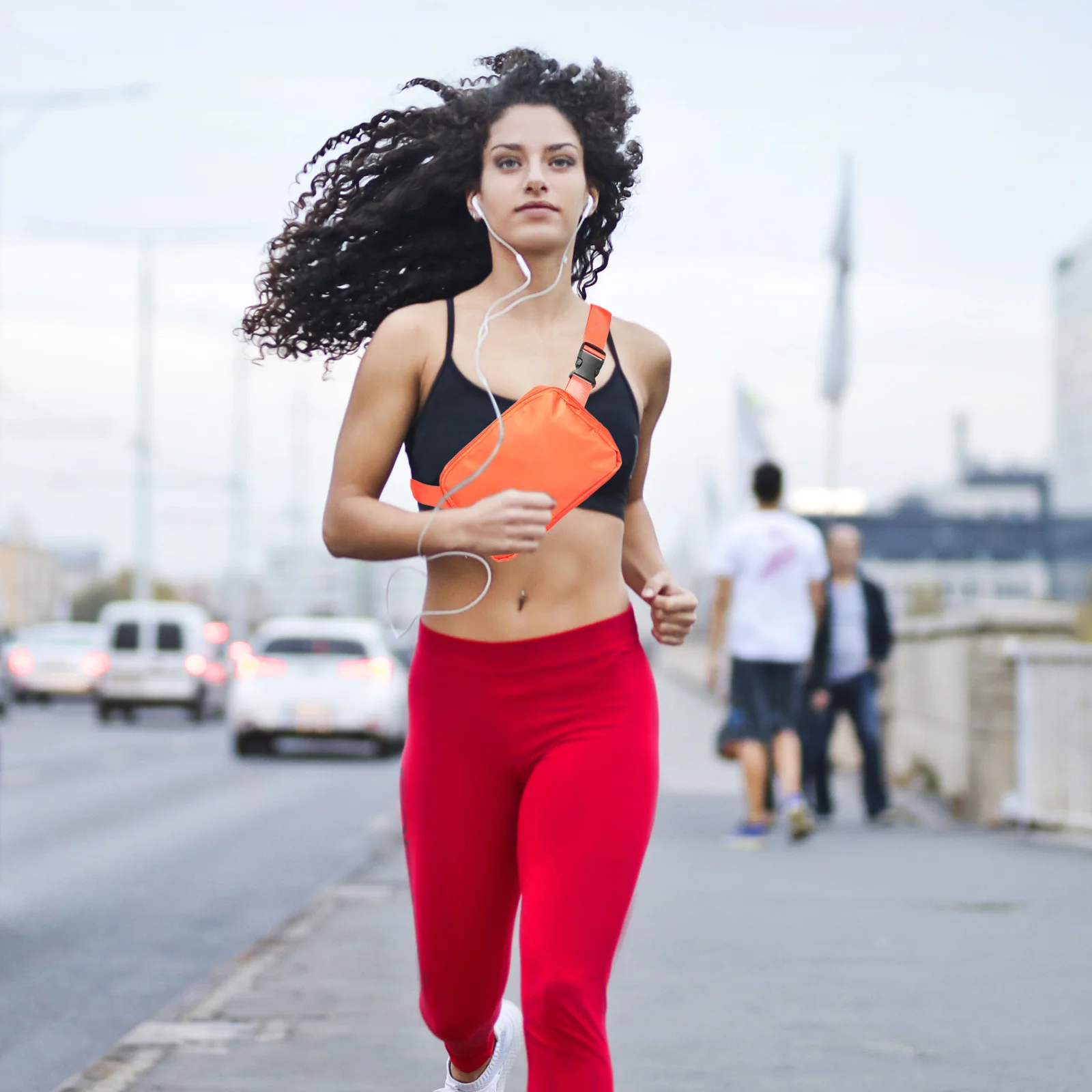 Wear-Resistant Waterproof Fanny Pack Multifunctional Waist Bag for Sports Travel Outdoors Chest Pouch Fanny Pack