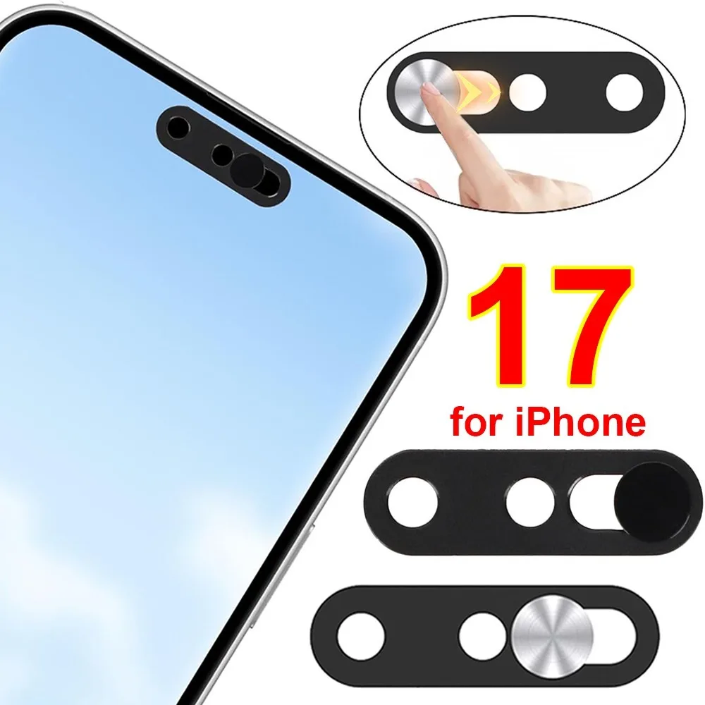 1-2Pcs Metal Camera Privacy Protection Cover for IPhone 17 P