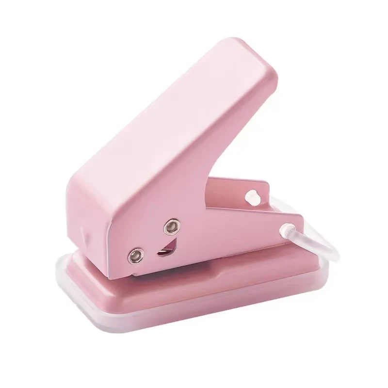 Mini Manual Punching Machine Student Stationery Loose-Leaf Household Items