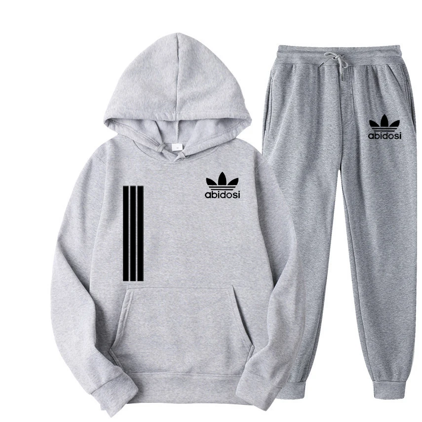 Men/Women Sports Suits Fashion Tracksuit Hoodies+Pants Two Pieces Sets Running Casual Sweatshirts Sweatpa